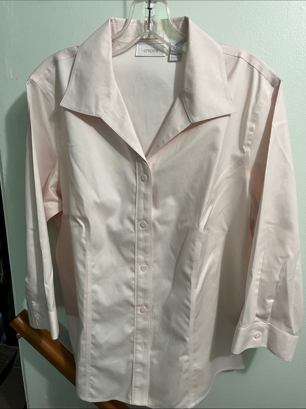 Chico's Pale Pink Shirt